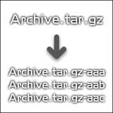 C^[lbgő傫t@C split gĕ@